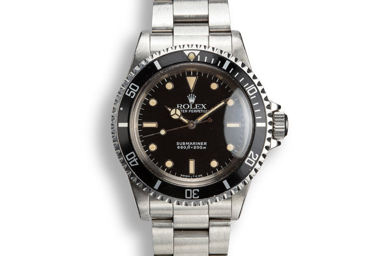 1988 Rolex Submariner 5513 Glossy Dial