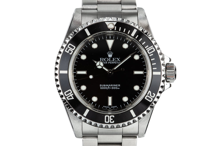 2001 Rolex Submariner 14060