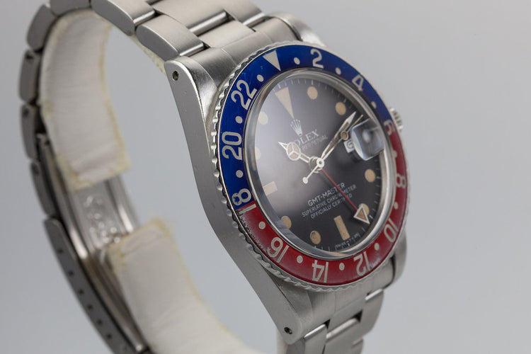 1981 Rolex GMT-Master 16750 Matte Dial