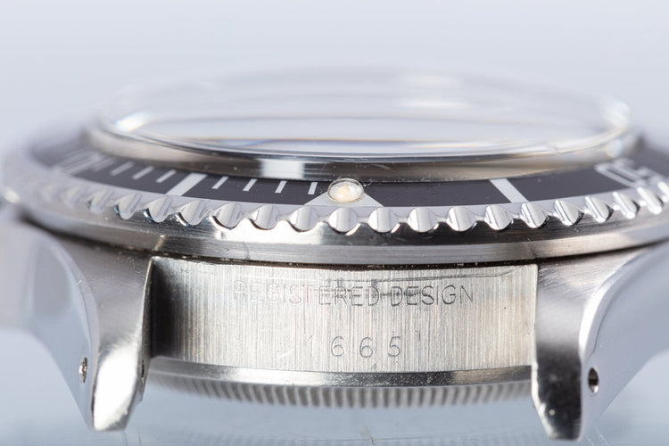 1979 Vintage Rolex Sea-Dweller 1665