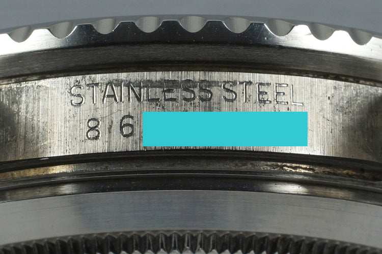1985 Rolex Submariner 16800