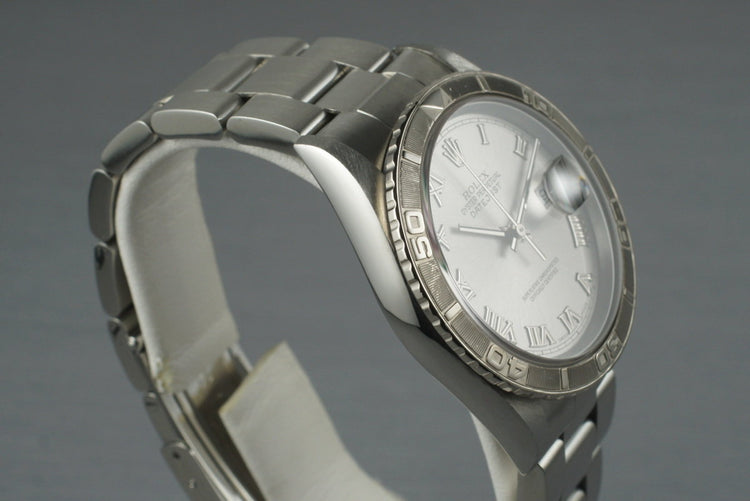 2003 Rolex DateJust 16264 Thunderbird with Box and Papers