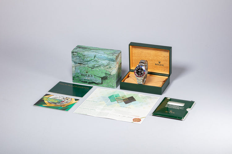 2003 Rolex GMT-Master II 16710 "Pepsi" with Box & Papers