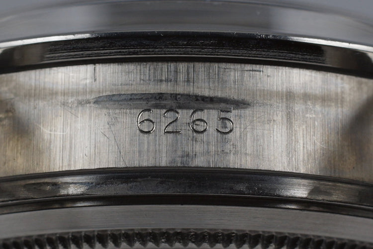 1975 Rolex Daytona 6265 Big Red Silver Dial with Box