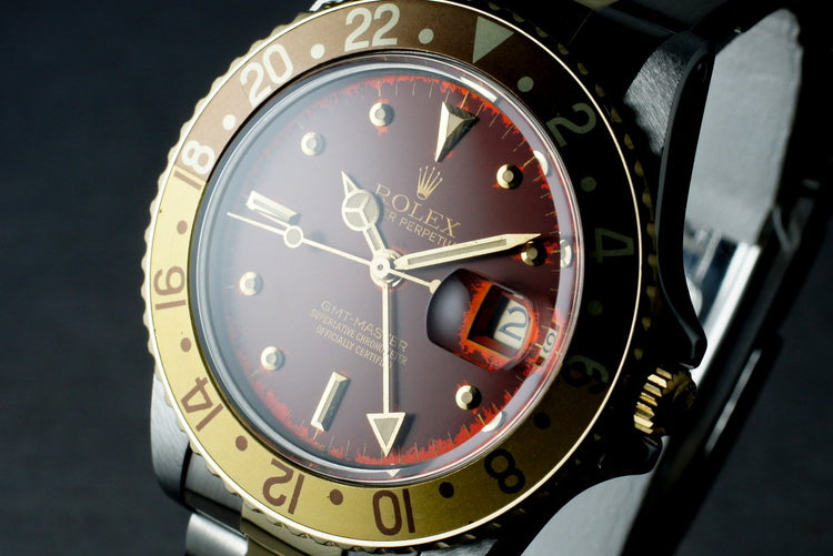 1985 Rolex 18K/SS GMT 16753