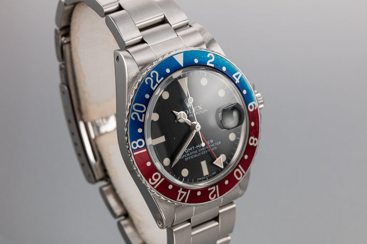 1984 Rolex GMT-Master 16750 "Pepsi" Matte Dial
