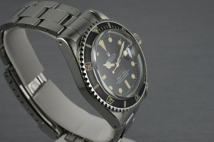 1971 Rolex Red Submariner 1680 with Mark 5 Dial