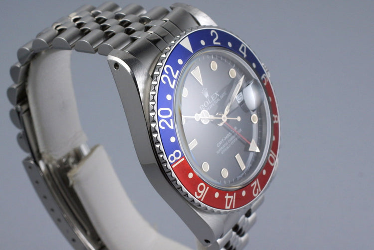 1988 Rolex GMT 16750 with Box and Papers