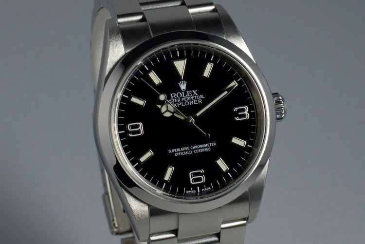 2002 Rolex Explorer 114270