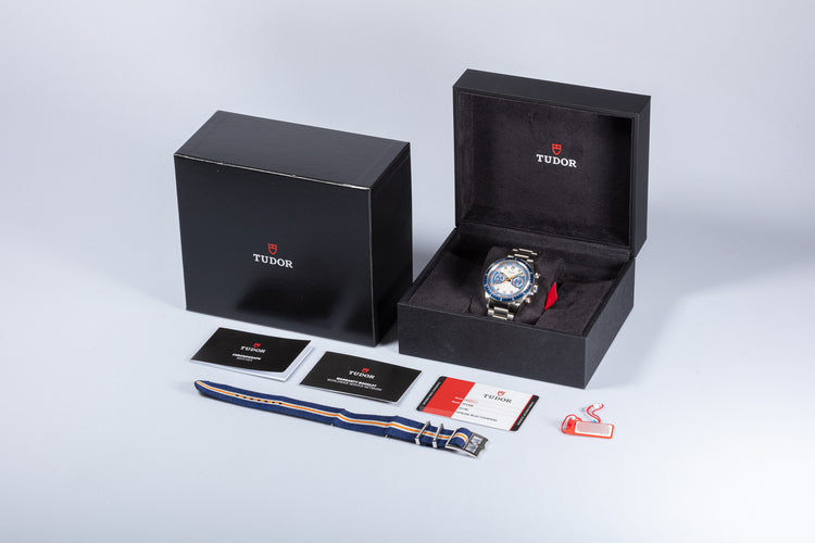 2020 Tudor Heritage Chrono 70330B with Box & Card