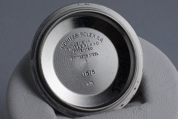 1971 Rolex GMT 1675 Mark I Dial and Fuchsia Insert