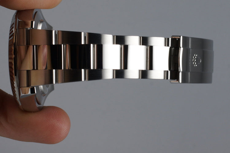 2009 Rolex Datejust II 116334 Factory Silver Diamond Dial with Box and Papers