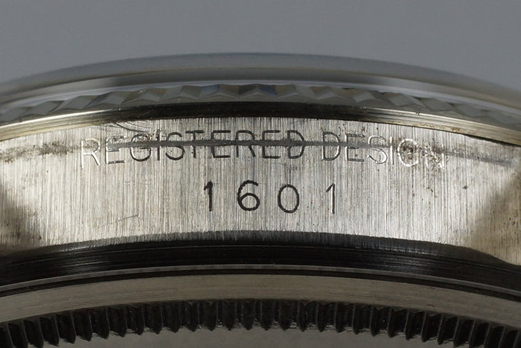 1972 Rolex DateJust 1601 Silver Cream Sigma Dial