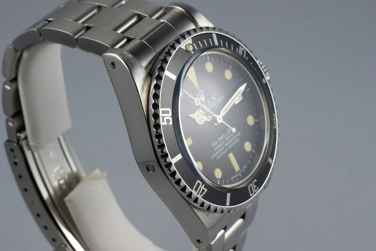 1978 Rolex Sea Dweller 1665 Mark I Dial