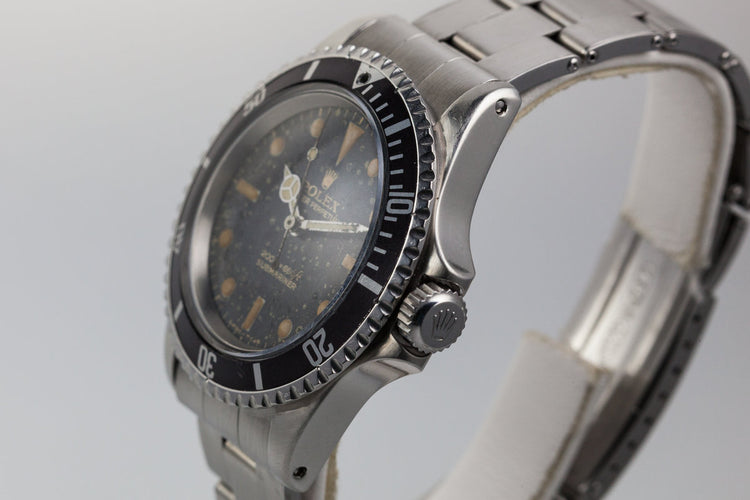 1965 Rolex Submariner 5513 with Bart Simpson Gilt Dial