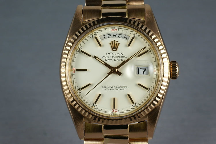 Rolex Vintage RG President 1803 ROSE gold