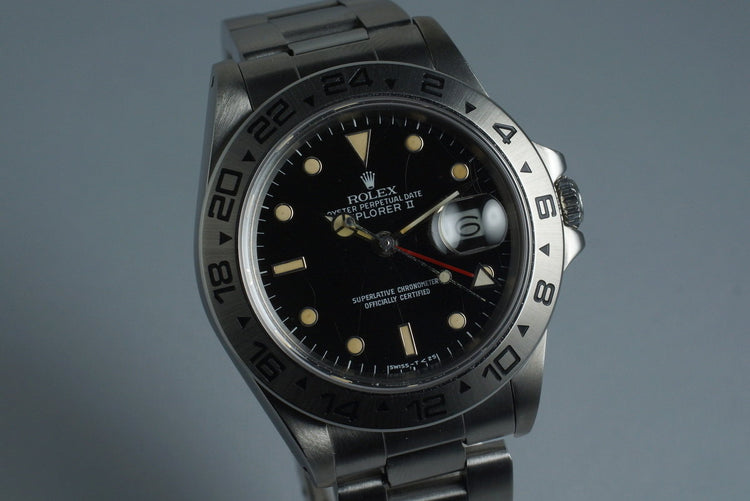 1984 Rolex Explorer II ‘Spider’ Rail Dial 16550 with Service Papers