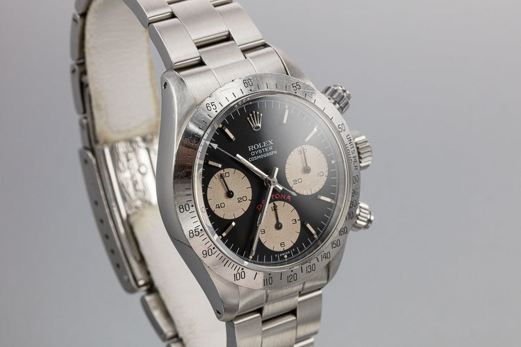 1985 Rolex Daytona 6265 "Big Red" Black Dial