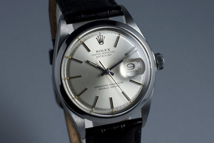 1969 Rolex DateJust 1600 Silver Dial