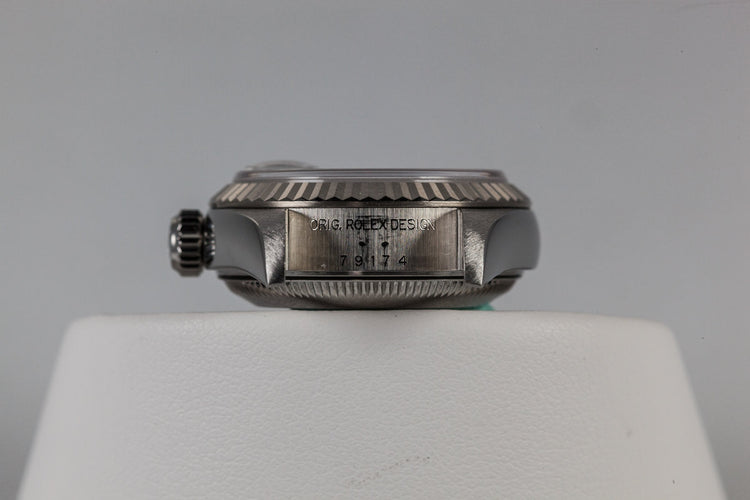 2000 Rolex Ladies DateJust 69174 with Black Dial