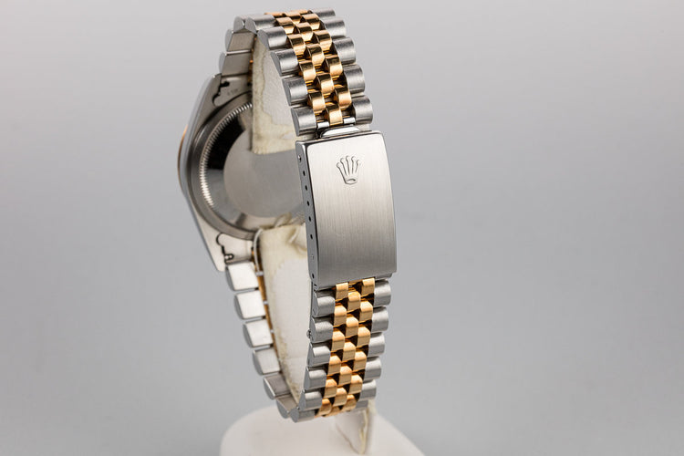 1993 Rolex Two-Tone DateJust 16233 Champagne Diamond Dial with Papers