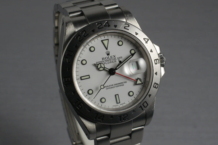 2001 Rolex Explorer II 16570 with Box and Japanese Papers