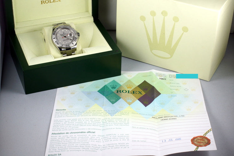 2005 Rolex Yacht-Master 16622 with Box and Papers