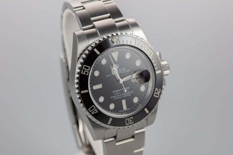 2015 Rolex Submariner 116610LN with Box and Papers