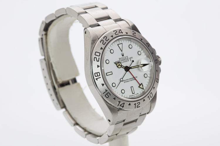 1993 Rolex 16570 Explorer II Polar Dial