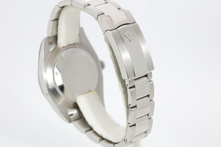 2020 Rolex 126300 Black Dial Smooth Bezel 41mm Datejust Box, Card & Hangtags