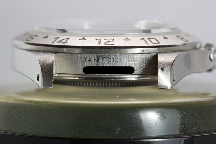 1993 Rolex Explorer II White Tritium Dial Box, Papers & Booklet