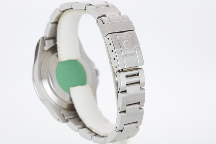 1999 Rolex 16570 Explorer II Polar Dial w/ Box, Papers & Chronotag