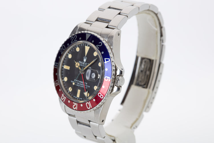 1979 Rolex GMT Master 16750 Creamy Matte Dial