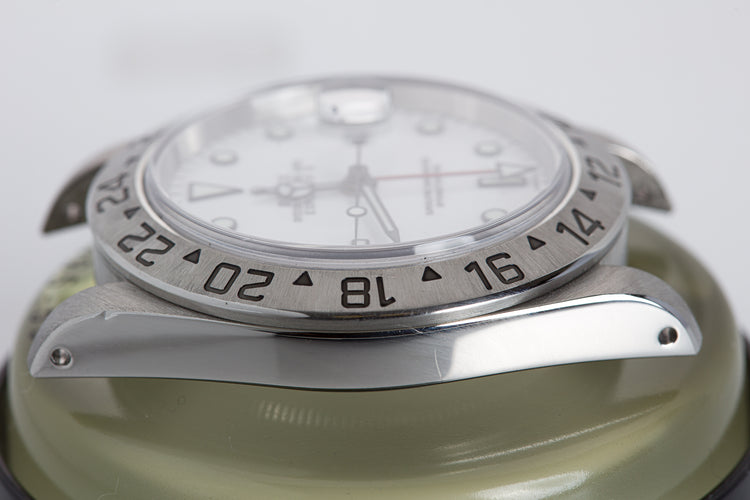 1999 Rolex Explorer II 16570 Polar Dial Box, Papers & Booklet