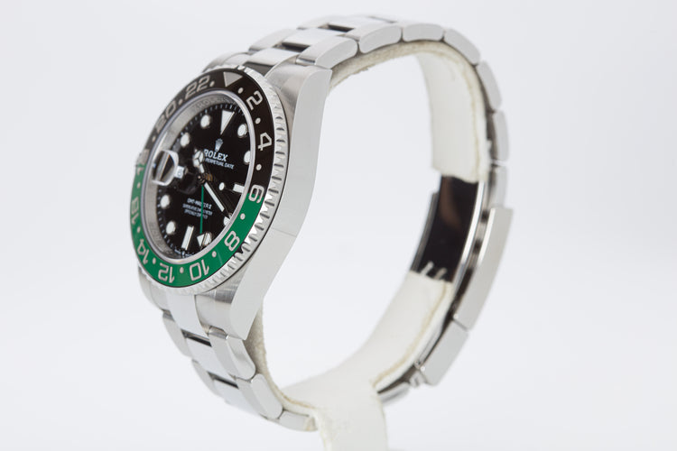 2023 ROLEX 126720VTNR "SPRITE" GMT Master II Box, Card, Booklet & Hangtag