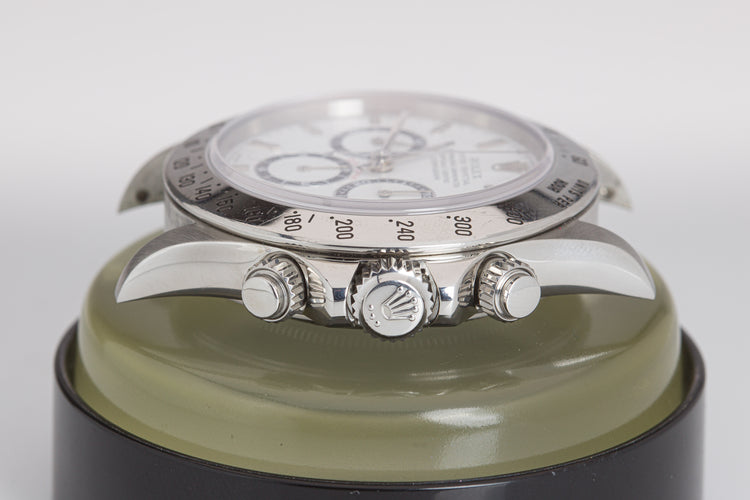 1999 Rolex Daytona 16520 White Dial Box, Papers, Booklets & Hangtag,Chronotag