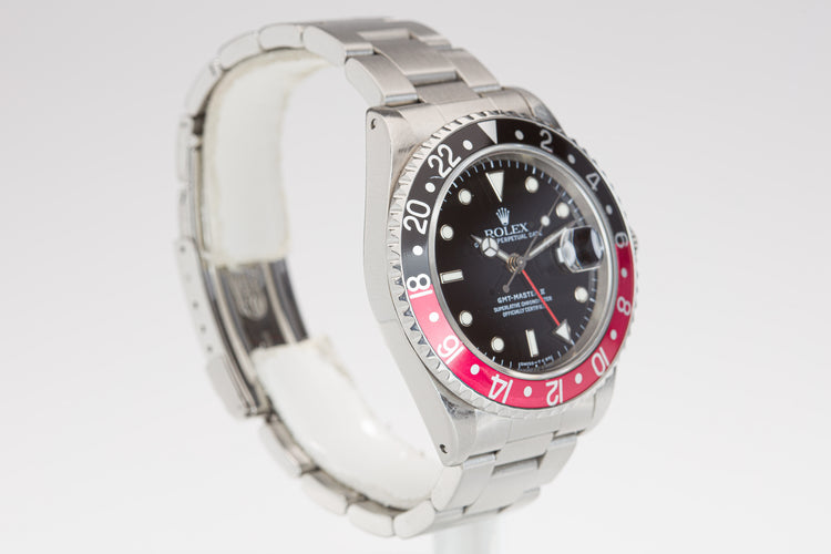 1997 Rolex GMT Master 16710 Tritinova Dial Coke Bezel