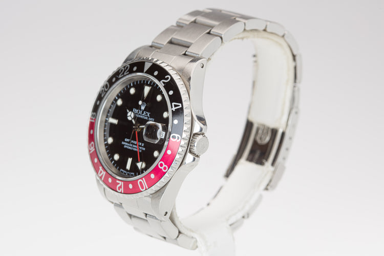 1997 Rolex GMT Master 16710 Tritinova Dial Coke Bezel