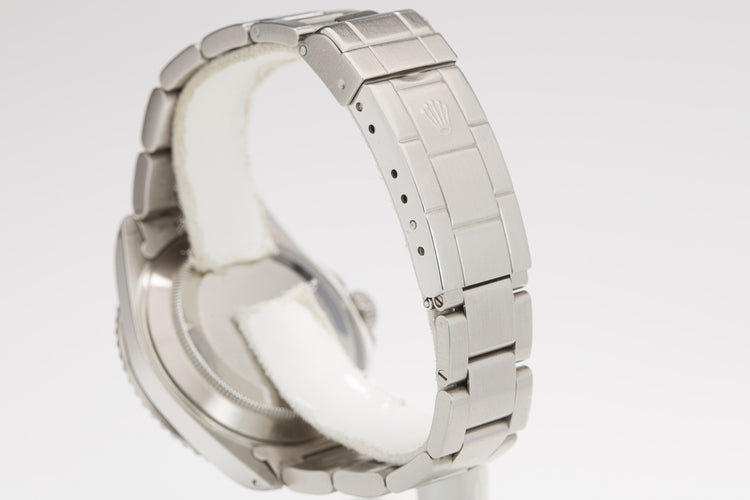 1991 Rolex Submariner 14060 w/ Service Card, Box & Booklet