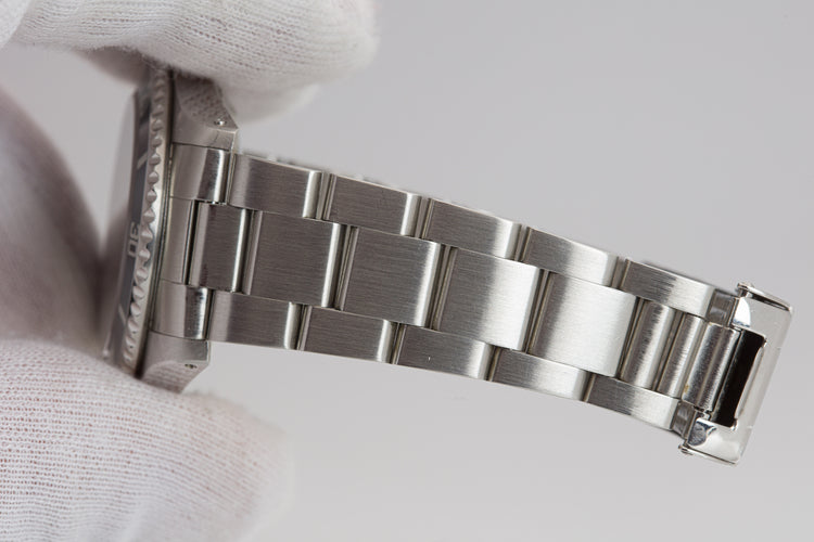 1991 Rolex Submariner 14060 w/ Service Card, Box & Booklet