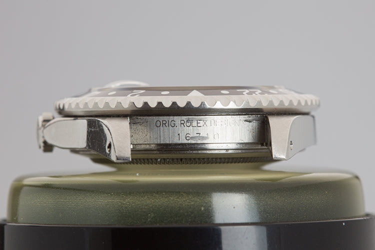 1997 Rolex GMT Master 16710 Tritinova Dial Coke Bezel