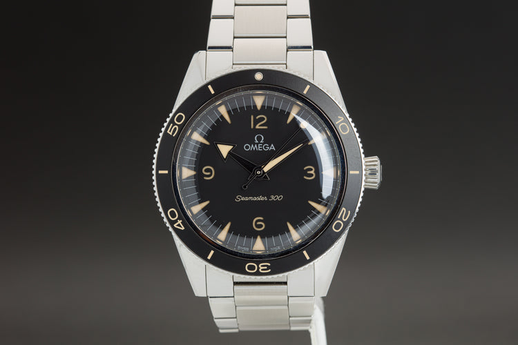 2021 Omega Seamaster 300 #23430412101001 Box, Booklets & Cards