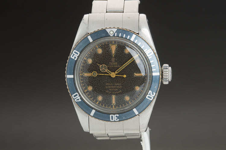 1958 Tudor Big Crown Submariner 7924 Gilt Dial