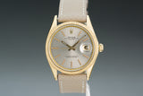 1969 Rolex 1511 Date 18k Morrelis Bezel & Silver Dial