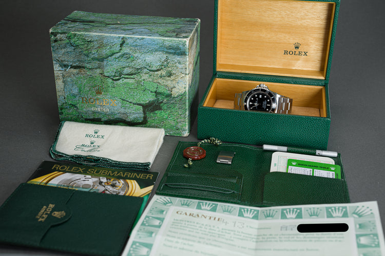 1999 Rolex 16600 Sea-Dweller Box Full Set