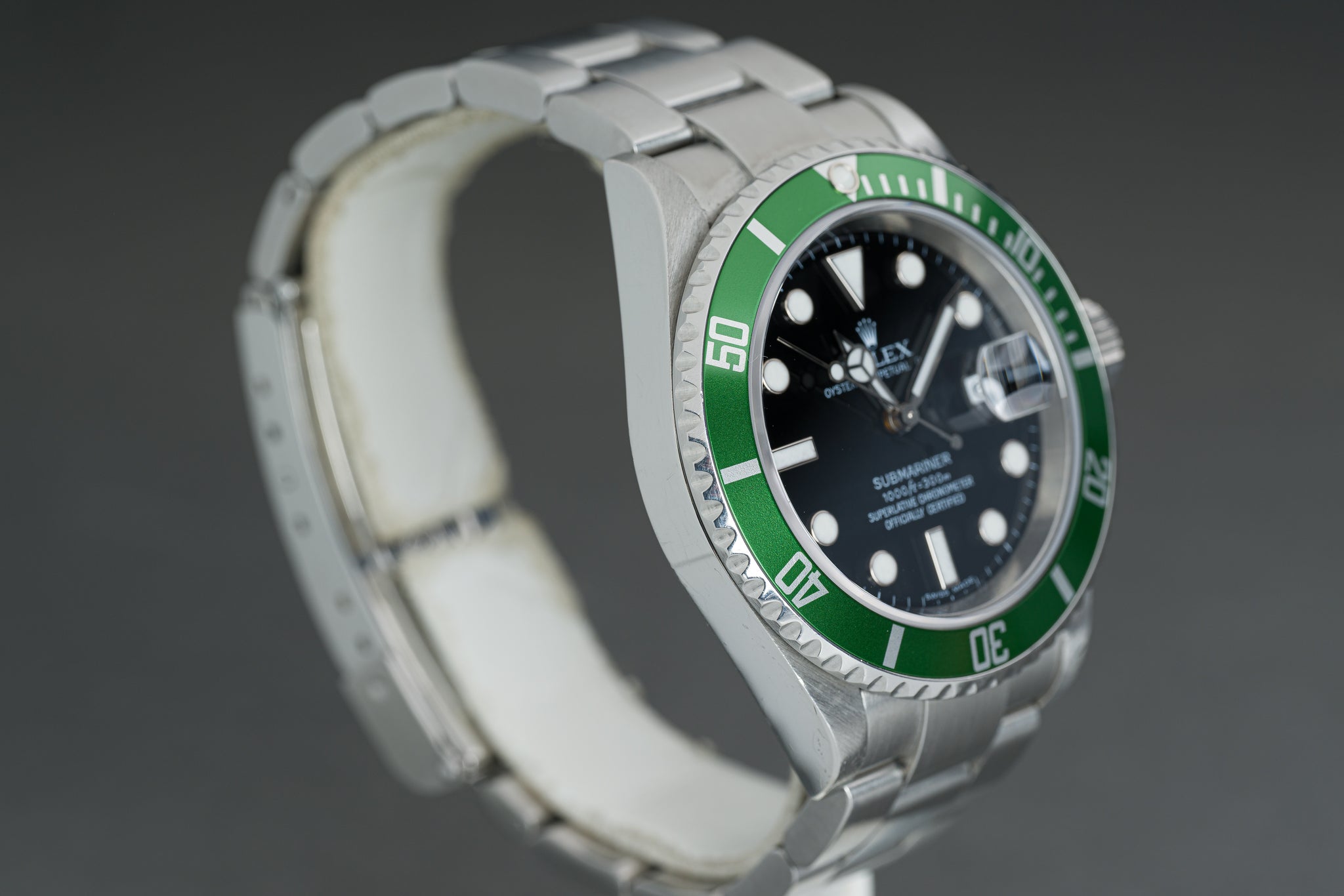 Rolex Submariner Date Green Bezel 50th Anniversary 16610LV