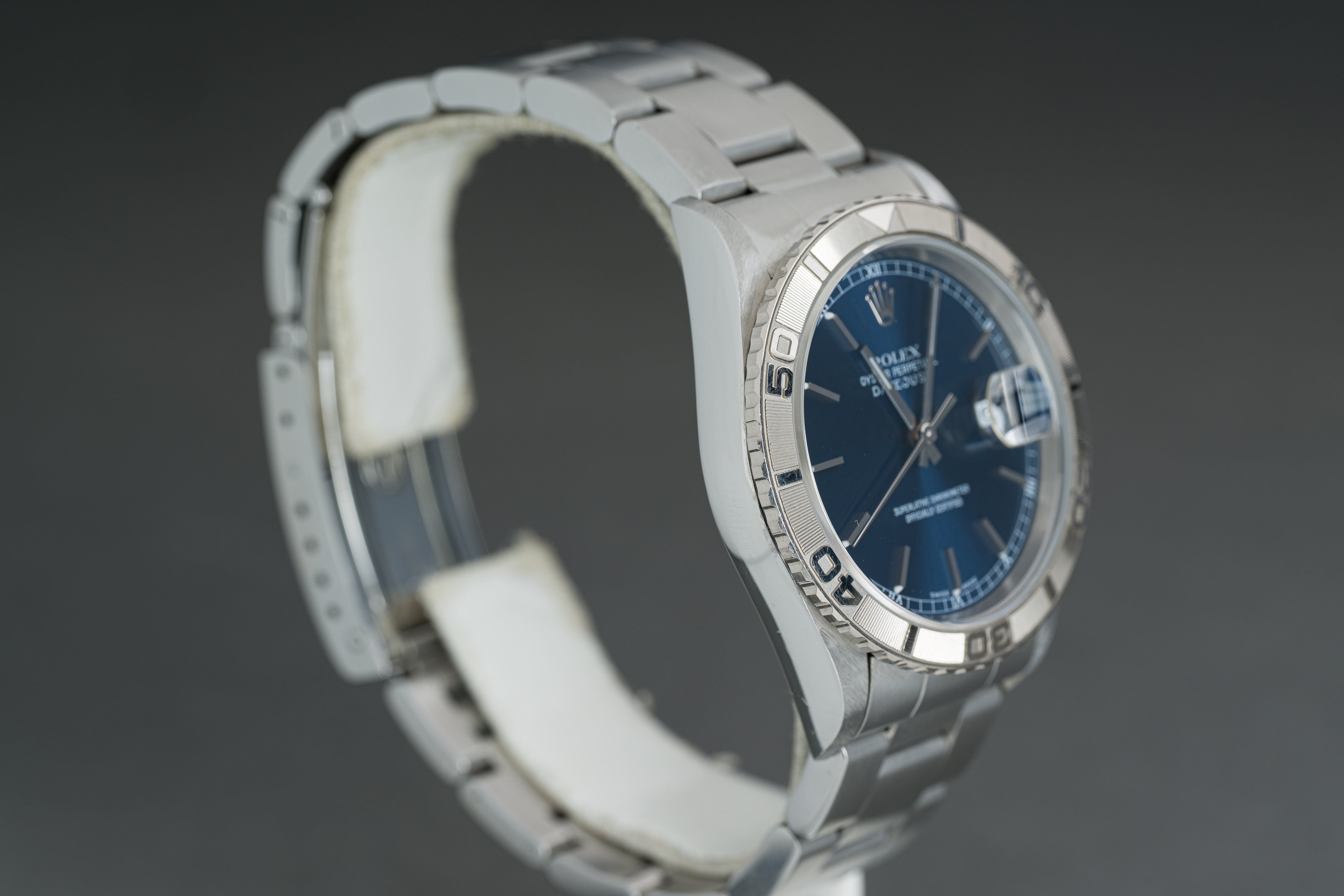 HQ Milton - 2000 Rolex 16264 Blue Dial Turn-o-graph Datejust