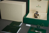 2023 Rolex 116518LN 18K Yellow Gold Daytona Rubber Bracelet Full Set