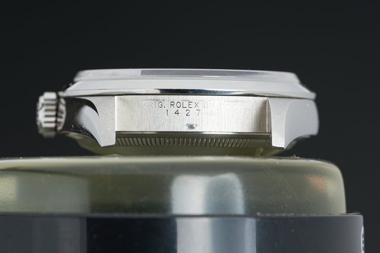 1999 Rolex Explorer I Luminova dial