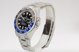 2013 Rolex GMT Master II "Batman" 116710BLNR Box, Card Booklets & Hangtag